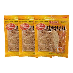 서울지앤비 삼색천하 조미오징어, 70g, 3개