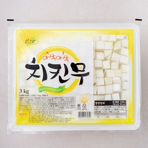 싱그람 아삭아삭 치킨무, 3kg, 1개