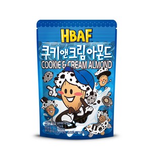 바프 쿠키앤크림 아몬드, 190g, 1개