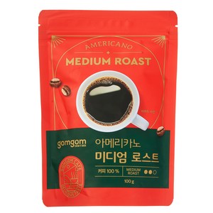 곰곰 아메리카노 미디엄 로스트, 100g, 1개입, 1개