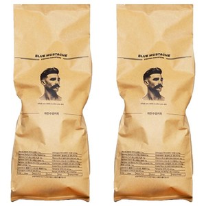 파란수염 에스프레소 Medium, 1kg, 2개, 홀빈(분쇄안함)