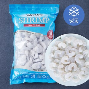 팜앤푸드 꼬리 자른 생새우살 61~70입 (냉동), 900g, 1팩