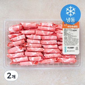 목우촌 한돈 대패 목심 구이용 (냉동), 800g, 2개