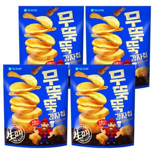 오리온 무뚝뚝 감자칩 통후추소금맛, 106g, 4개