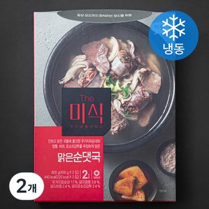 더미식 맑은순댓국 2인분 (냉동), 800g, 2개