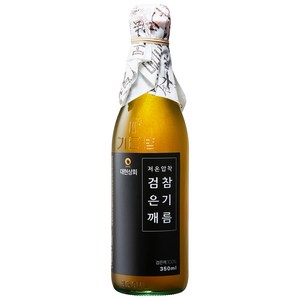 대현상회 저온압착 검은깨 참기름, 1개, 350ml