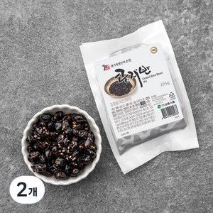 권기옥 명인 웃말 콩자반, 225g, 2개