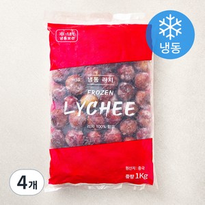 열대과일 리치 (냉동), 1kg, 4개