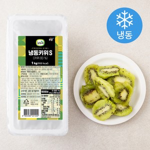 우양 뉴뜨레 키위 S 슬라이스 (냉동), 1kg, 1개