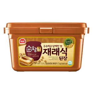 순창궁 재래식 된장, 1kg, 1개