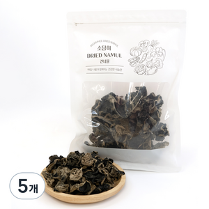 소담히 건조 흑목이버섯, 100g, 5개