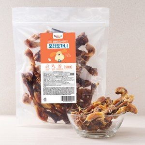 탐사 반려견 수제간식 오리 도가니 대용량 500g, 1개