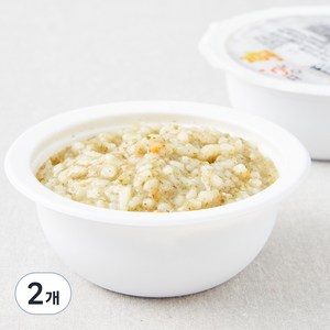 짱죽 중기 9개월부터 이유식 한우 앤 배죽, 200g, 2개, 혼합맛(한우/배)