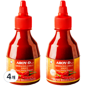 아로이디 스리라차 칠리소스, 230g, 4개