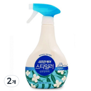 샤프란 케어 스타일러 섬유탈취제 상쾌한향, 500ml, 2개