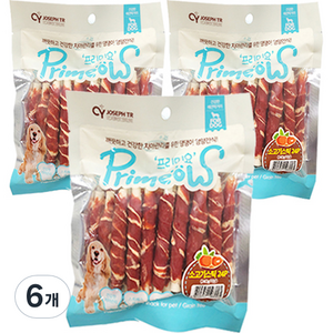 프리미요 스틱껌 24p, 소고기, 240g, 6개