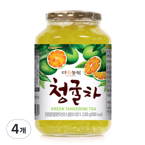 다농원 청귤차, 2kg, 1개입, 4개