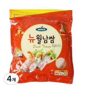 MORN 뉴 월남쌈 원형, 300g, 4개