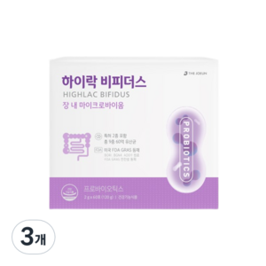 THEJOEUN 하이락 비피더스 유산균, 120g, 3개