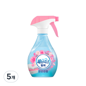 페브리즈 은은한향 섬유탈취제 본품, 370ml, 5개
