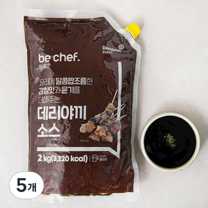 비셰프 데리야끼 소스, 2kg, 5개