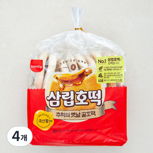 삼립 추억의 옛날 꿀호떡, 1.12kg, 4개