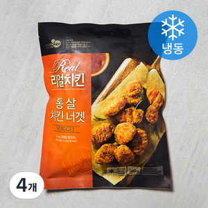 마니커에프앤지 통살치킨너겟 (냉동), 560g, 4개