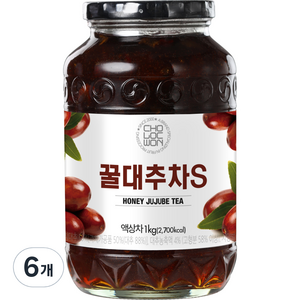 초록원 꿀대추차S, 1kg, 1개입, 6개