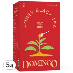 도밍고 꿀홍차, 1.5g, 20개입, 5개