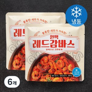 원팩 레드 감바스 (냉동), 300g, 6개