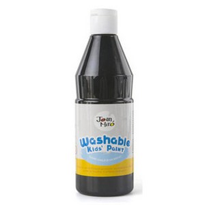 호안미로 워셔블페인트 500ml, 검정, 1개