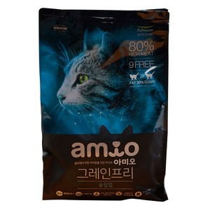 아미오 그레인프리 슬림업 반려묘 사료, 닭, 1.8kg, 1개