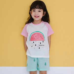 메이키즈 여아용 스윗멜론 5부 쟈가드 실내복