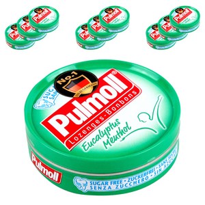 펄몰 유칼립투스 멘톨 캔디, 45g, 10개