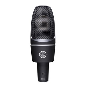 AKG 라이브 및 스튜디오용 유선마이크 블랙, C3000