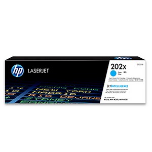 HP No.202X 대용량 정품토너 CF501X, 파랑, 1개