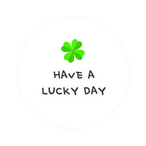 도나앤데코 대박기원 수능 HAVE A LUCKY DAY 스티커, 혼합 색상, 60개