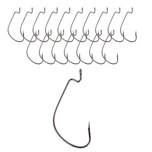 루어팩토리 WORM101 와이드갭 루어바늘 LFH-101, 18개입