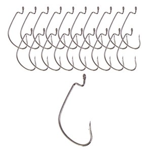 루어팩토리 WORM101 와이드갭 루어바늘 LFH-101, 20개입, 1개