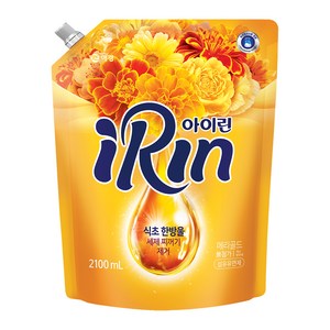 아이린 섬유유연제 메리골드 리필, 2.1L, 1개