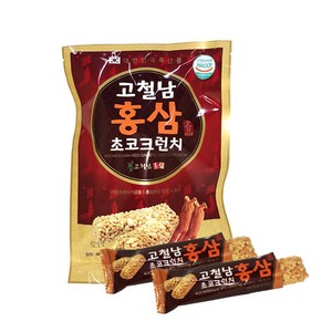 고철남홍삼 초코 크런치, 49g, 1개