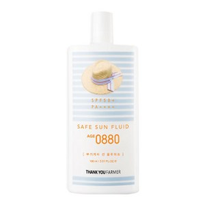 땡큐파머 세이프 선플루이드 AGE 0880 SPF50+ PA++++, 100ml, 1개