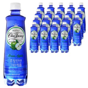 초정탄산수 그린애플, 500ml, 20개