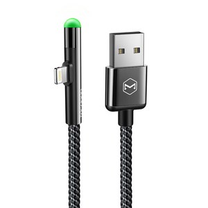 맥도도 2세대 A시리즈 90도 8핀 케이블 1.8m, 블랙, 1개