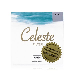 겐코 고급형 Celeste 18층 멀티코팅 카메라필터 62mm, C-PL