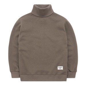 크루클린 데일리 기모 무지 목폴라 맨투맨 남자 여성 커플 MRL-435
