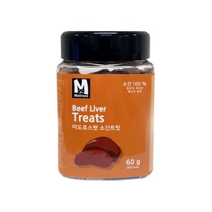 마도로스펫 동결건조간식, 소간트릿, 60g, 1개