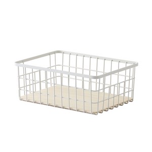 심플키친 와이어 바스켓 SK-014, 화이트, 1개
