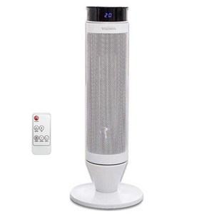 엔뚜마노 PTC 타워형 사무실 가정용 온풍기 + 리모컨 가정용전기난방기