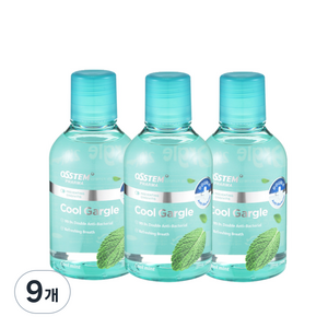 오스템 뷰센 쿨가글, 250ml, 9개